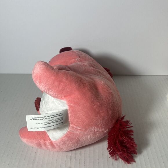 Unicorn stuffed animal Pink plush 9” - Picture 5 of 8